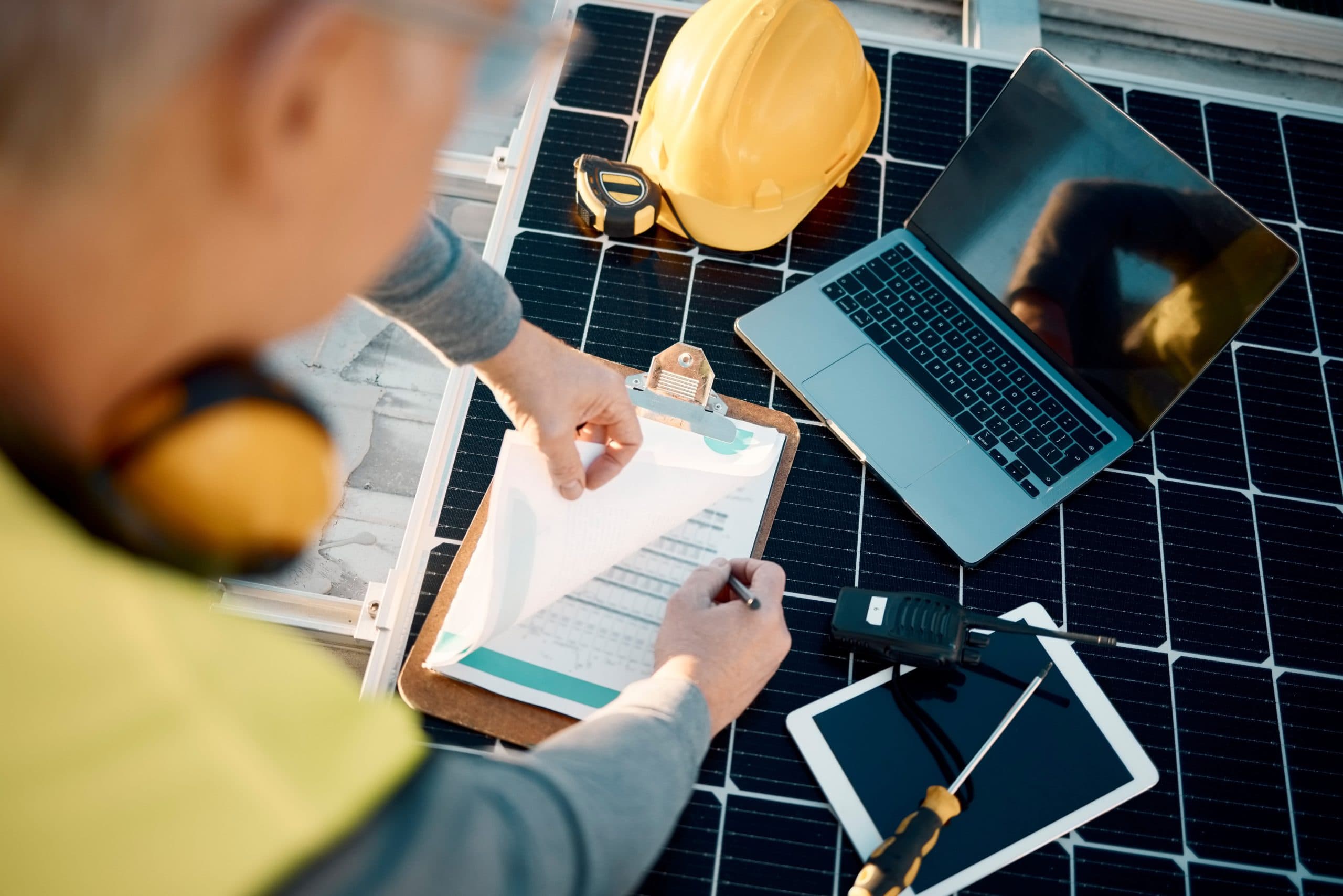 Solar panel permits