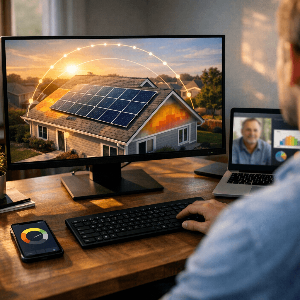AI-powered solar consultation