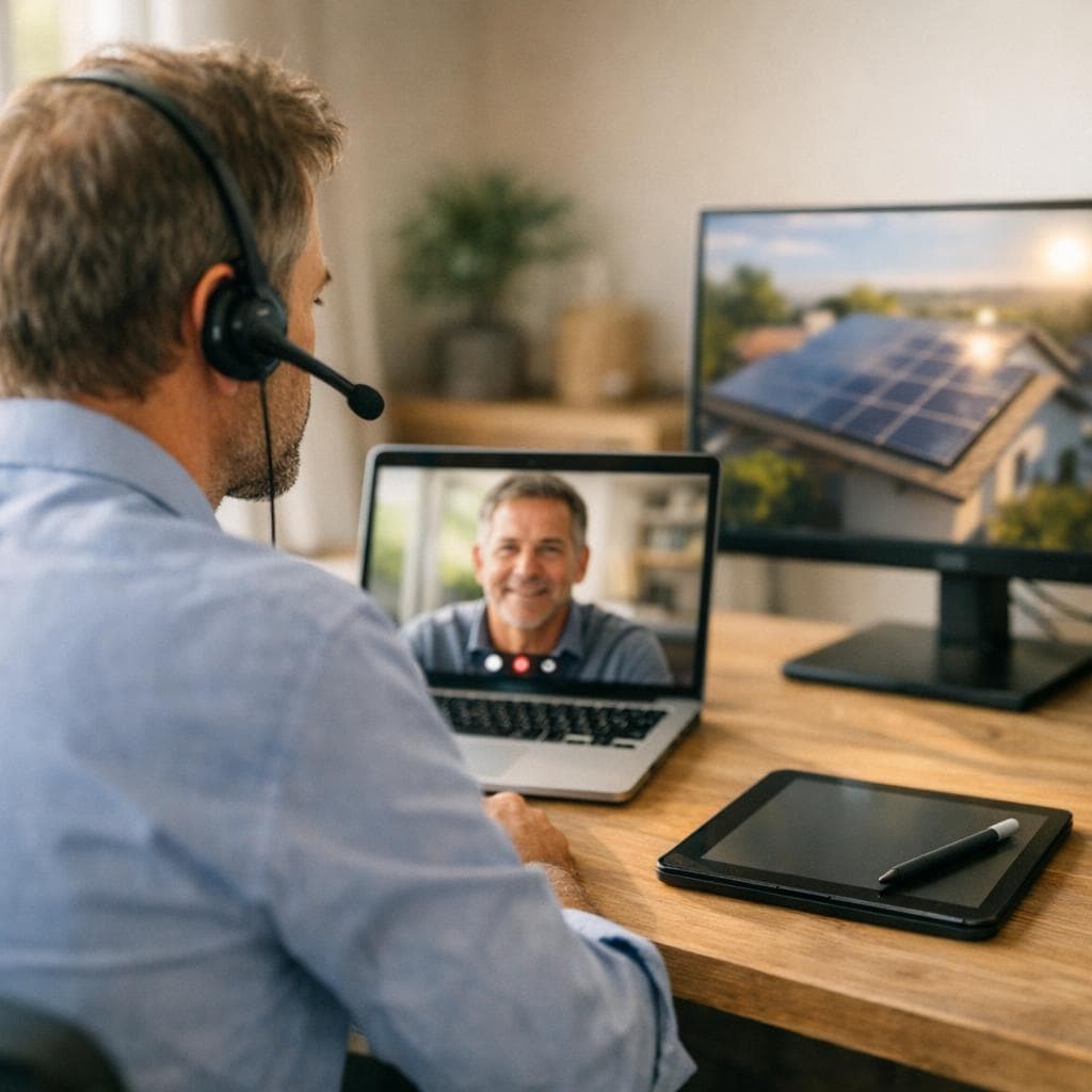 Remote Solar Sales Process Playbook